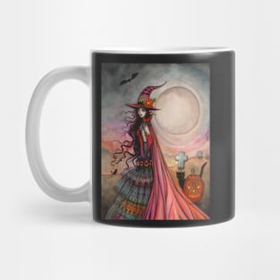 The Fanciful Witch Halloween Fantasy Art by Molly Harrison Mug